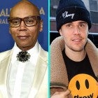 RuPaul and Justin Bieber