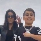 Kourtney Kardashian Helps Son Mason Disick Become A TikTok Star 