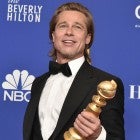 brad pitt wins golden globe