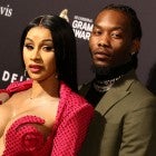 cardi b and offset at pre-grammy gala
