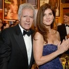 Alex Trebek and his wife, Jean, attend the 2014 AFI Life Achievement Award: A Tribute to Jane Fonda at the Dolby Theatre on June 5, 2014 in Hollywood, California. 