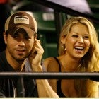 Enrique Iglesias and Anna Kournikova