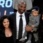 Kobe Bryant and family