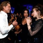 Brad Pitt and Helena Bonham Carter