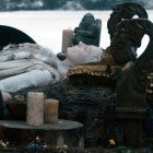 'Vikings' Sneak Peek: See Lagertha's Heartbreaking Send-Off From Ubbe, Torvi and Gunnhild (Exclusive)