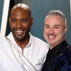 Karamo Brown and Ian Jordan at the 2020 Vanity Fair Oscar Party 