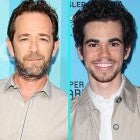 Luke Perry and Cameron Boyce