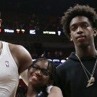 Dwyane Wade, Zaya and Zaire