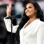 Demi Lovato Super Bowl Beauty