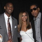 Kobe Bryant, JAY-Z, Vanessa Bryant and Beyonce