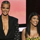 Khloe and Kourtney Kardashian