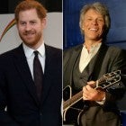 Prince Harry and Jon Bon Jovi