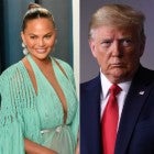 Chrissy Teigen and Donald Trump