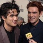 KJ Apa's 'Riverdale' Co-Star Charles Melton Crashes His Interview -- Watch! (Exclusive)