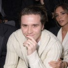 David Beckham, Brooklyn Beckham, Victoria Beckham at Dior Homme Menswear Fall/Winter 2020-2021 show