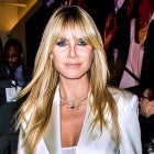 Heidi Klum outside the Christian Siriano Fall Winter 2020 NYFW show