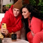 Justin Bieber and Demi Lovato