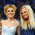 Geri Halliwell, Emma Bunton, and Victoria Beckham