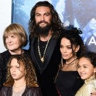 Jason Momoa, Lisa Bonet and kids