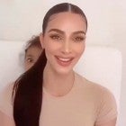 Kim Kardashian and North West