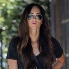 Megan Fox was pictured this afternoon getting a quick coffee on the go while out running errands. 