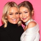 Yolanda Hadid and Gigi Hadid attend the 2018 Victoria's Secret Fashion Show After Party on November 8, 2018