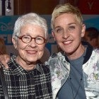 Betty DeGeneres (L) and actress Ellen DeGeneres attend The World Premiere of Disney-Pixars FINDING DORY