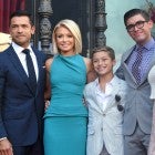 Mark Consuelos, Kelly Ripa and their kids
