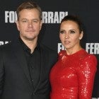 Matt Damon and Luciana Barroso