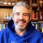 Andy Cohen video chats with ET from his home in New York City.