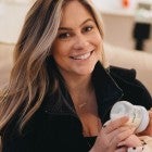 Shawn Johnson and her baby Drew