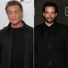 Sylvester Stallone and Nick Cordero