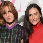 Tallulah Willis and Demi Moore