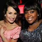 Lea Michele and Amber Riley