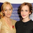 JK Rowling and Emma Watson