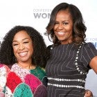 Shonda Rhimes and Michelle Obama at the Pennsylvania Conference For Women 2017
