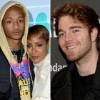 Jaden and Jada Pinkett Smith and Shane Dawson