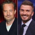Matthew Perry and David Beckham