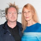 Johnny Rotten and Nora Forster