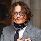 johnny depp outside london court