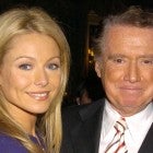 Kelly Ripa and Regis Philbin during 16th Annual PAL Women of The Year Luncheon
