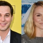 Skylar Astin and Lisa Stelly