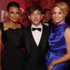 Dianna Agron Naya Rivera Kevin McHale 