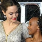 Angelina Jolie and Zahara
