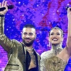 Maluma performs with special guest Jennifer Lopez at Madison Square Garden on October 04, 2019 in New York City.