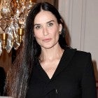 Demi Moore at the Monot show during Paris Fashion Week Womenswear Fall/Winter 2020/2021