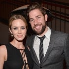 Emily Blunt and John Krasinski at the after party for the premiere of Cinedigm's "Arthur Newman"