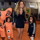 nick cannon and mariah carey with their kids at Nickelodeon's 2017 Kids' Choice Awards