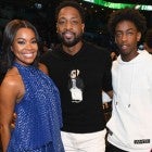 Gabrielle Union, Dwyane Wade and Zaire Wade