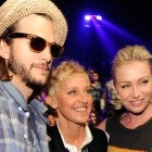 Ashton Kutcher, Ellen DeGeneres and Portia de Rossi at tca 2011
